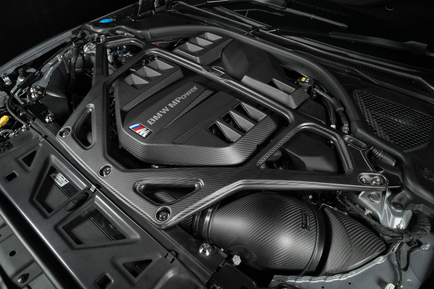 Eventuri Carbon Strut Brace for BMW G8x M2, M3, M4 - Matte Finish