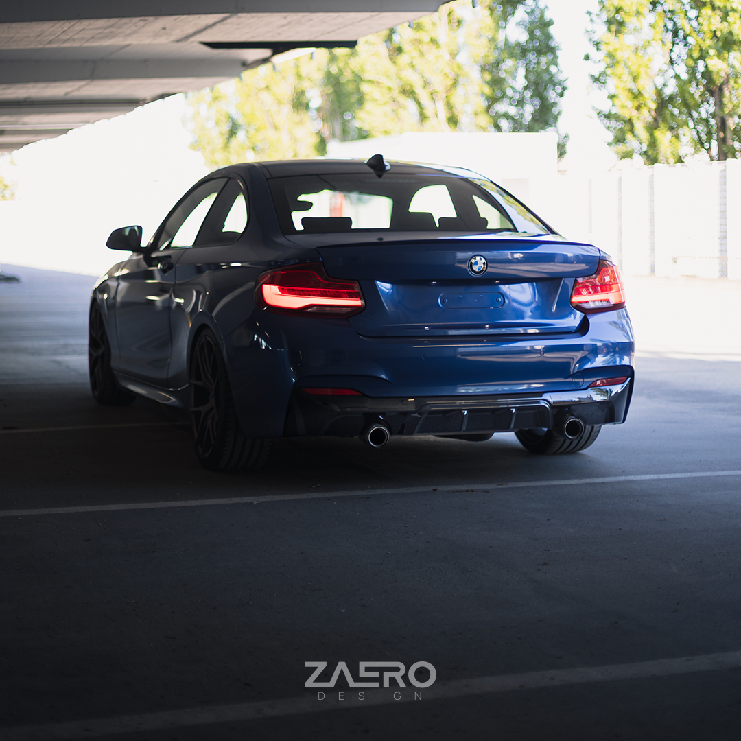 Zaero Design EVO-1 Diffuser for BMW 2 Series F22 F23 2014-2021