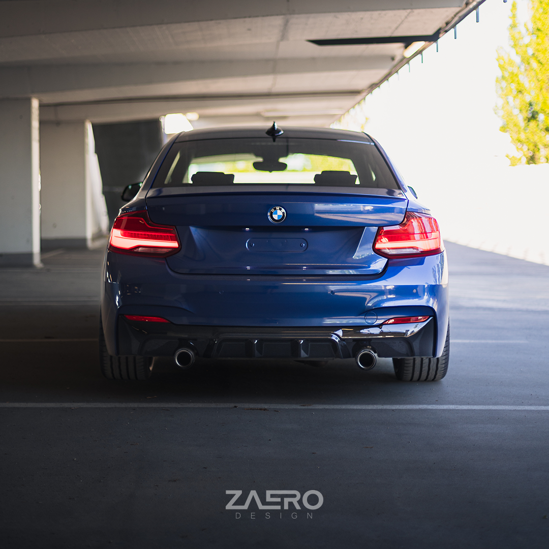 Zaero Design EVO-1 Diffuser for BMW 2 Series F22 F23 2014-2021