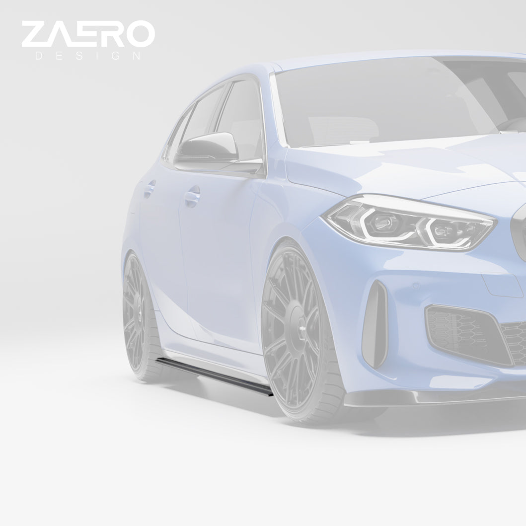 Zaero Design EVO-1 Side Splitter for BMW 1 Series F40 (Pre-LCI) 2020-2023