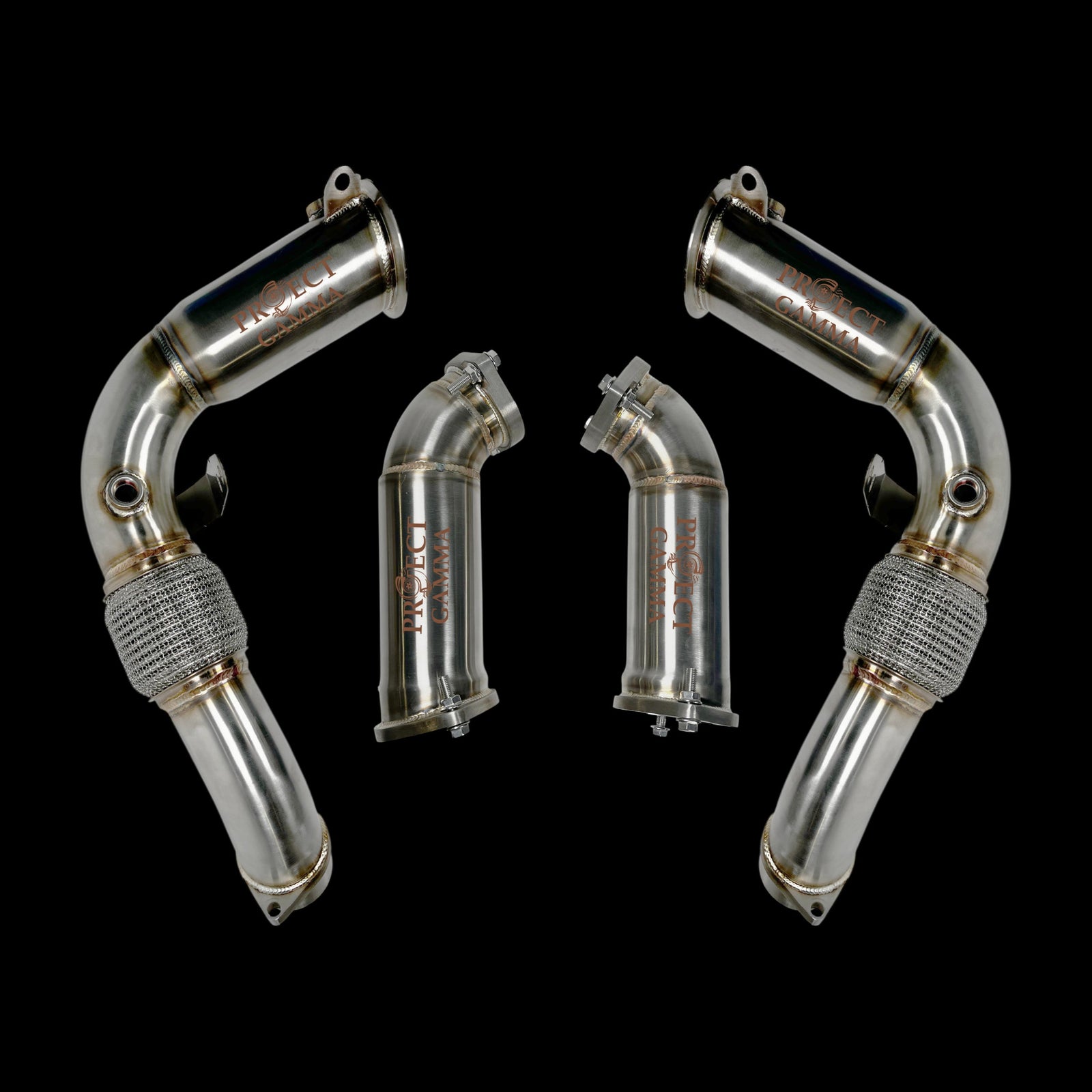 ProjectGamma BMW S68 Downpipes for M5 G90 / G99 Touring / 7 Series G70 G73