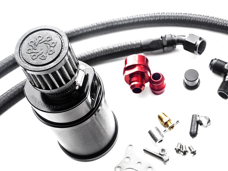 Integrated Engineering Catch Can Kit for MK4 1.8T Engines