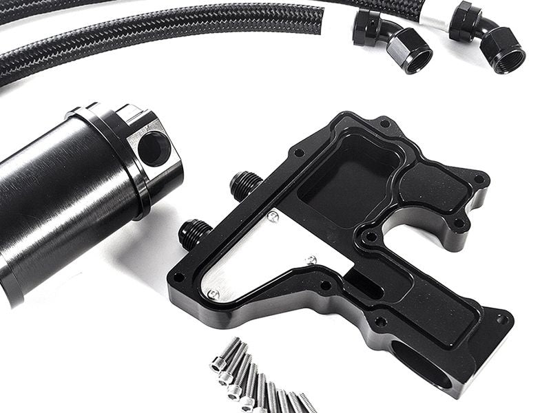Integrated Engineering B8 A4 2.0T TSI Recirculating Catch Can Kit