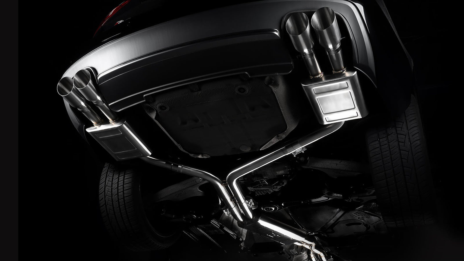Integrated Engineering Catback Exhaust System For Audi B8 S4