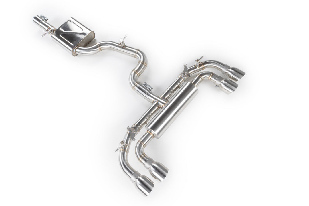 Integrated Engineering Catback Exhaust System For VW MK7 Golf R & Audi 8V S3