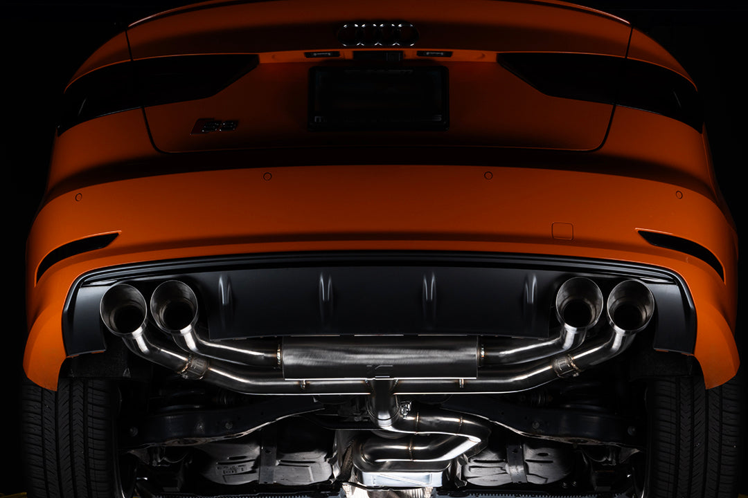Integrated Engineering Catback Exhaust System For VW MK7 Golf R & Audi 8V S3