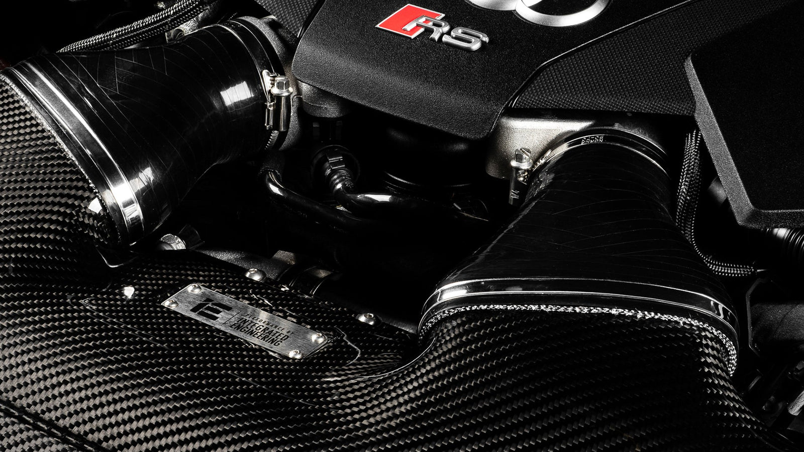 Integrated Engineering Carbon Fiber Intake System For Audi C8 RS6 & RS7