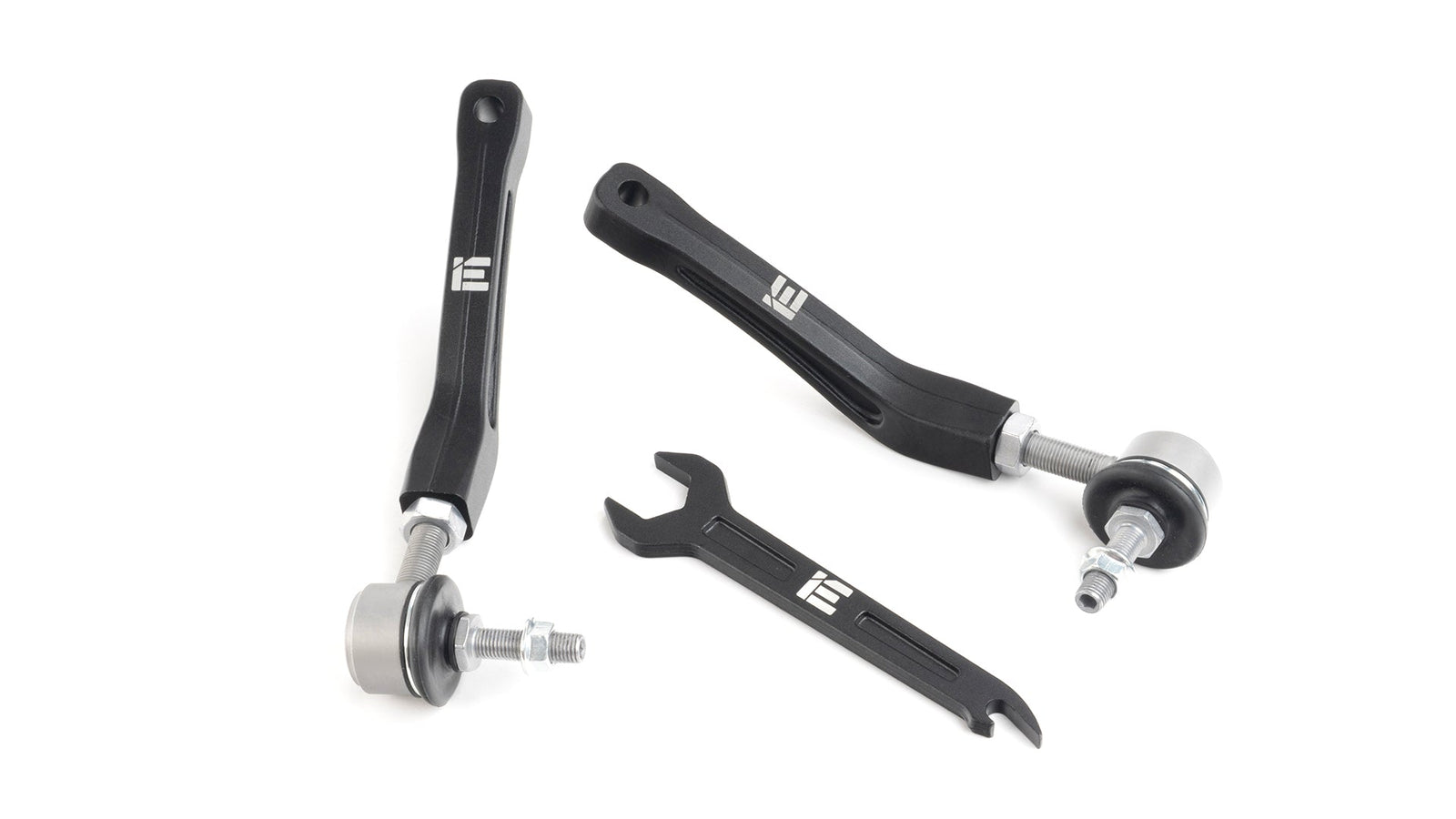 Integrated Engineering Adjustable Rear Sway End Links For Audi B9 S4, S5, SQ5, RS5, A4, A5, & C8 RS6, RS7