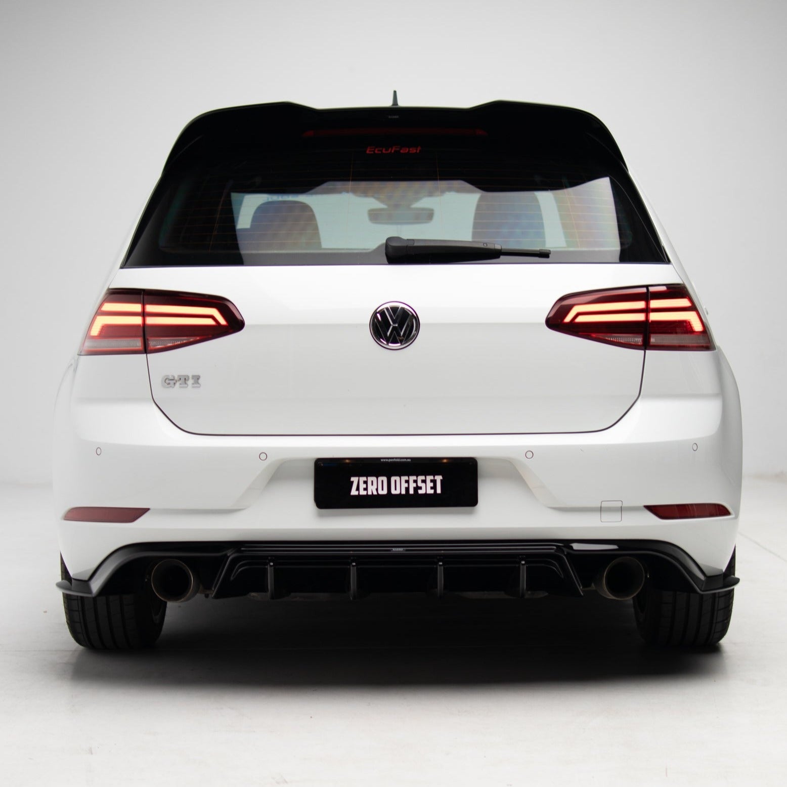 Zaero Design EVO-1 Rear Diffuser for Volkswagen Golf GTI MK7.5 2018-2021