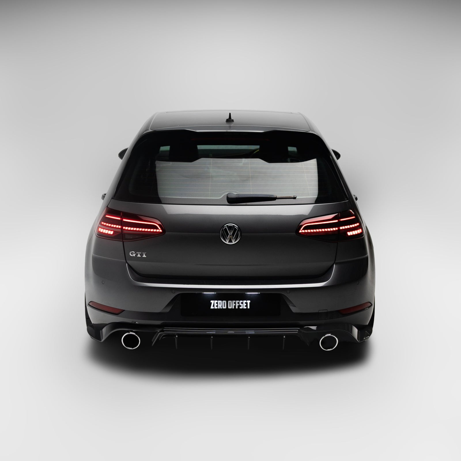 Zaero Design EVO-1 Rear Diffuser for Volkswagen Golf GTI MK7.5 2018-2021