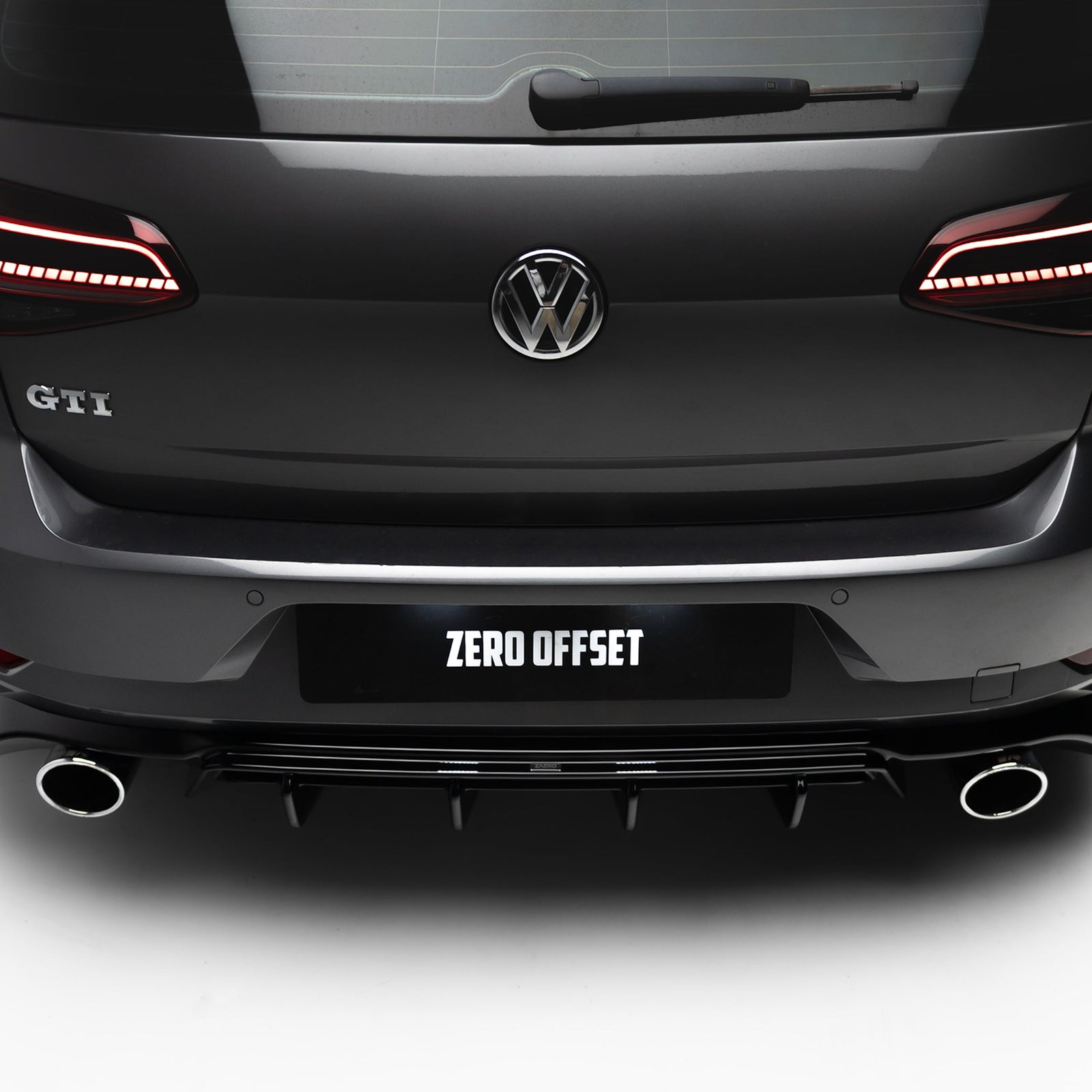 Zaero Design EVO-1 Rear Diffuser for Volkswagen Golf GTI MK7.5 2018-2021