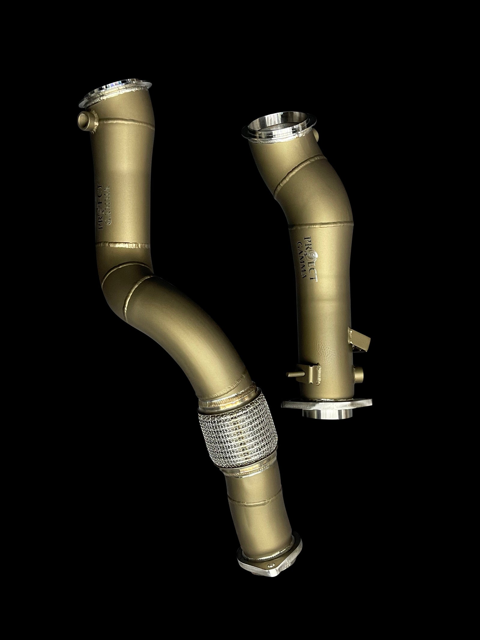 ProjectGamma BMW M2 / M3 / M4 S58 Stainless Steel Downpipes – G80 G82 G83 G87