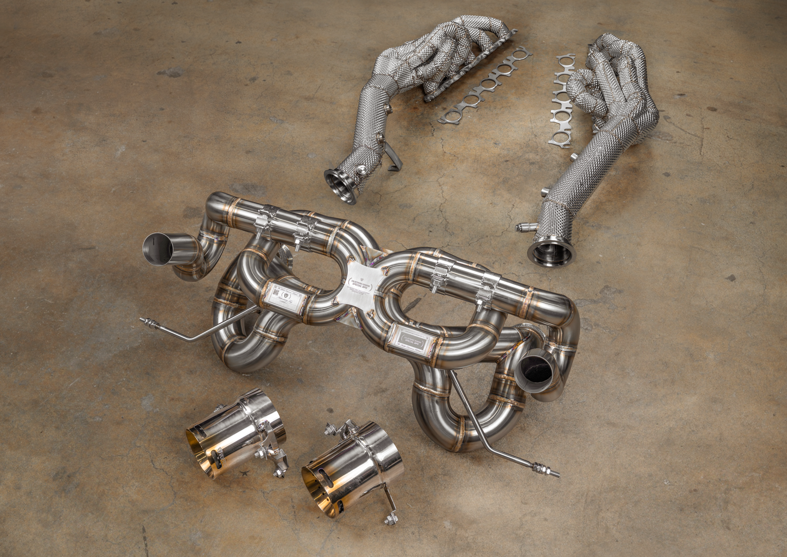 Valvetronic Lamborghini Huracan Performante / EVO / STO / Tecnica True F1 / Valved Exhaust system
