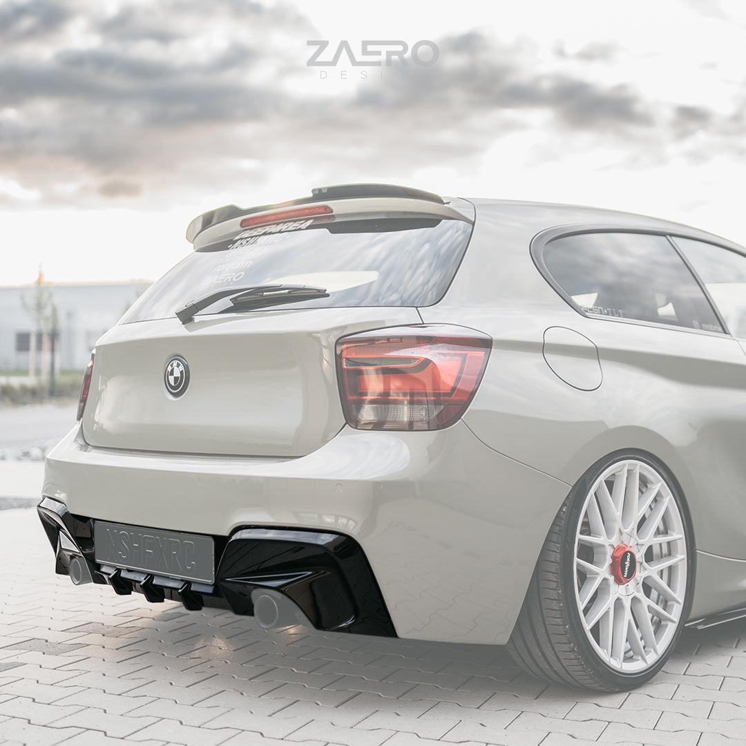 Zaero Design EVO-1 Rear Diffuser for BMW 1 Series F20 (Pre LCI) 2012-2015