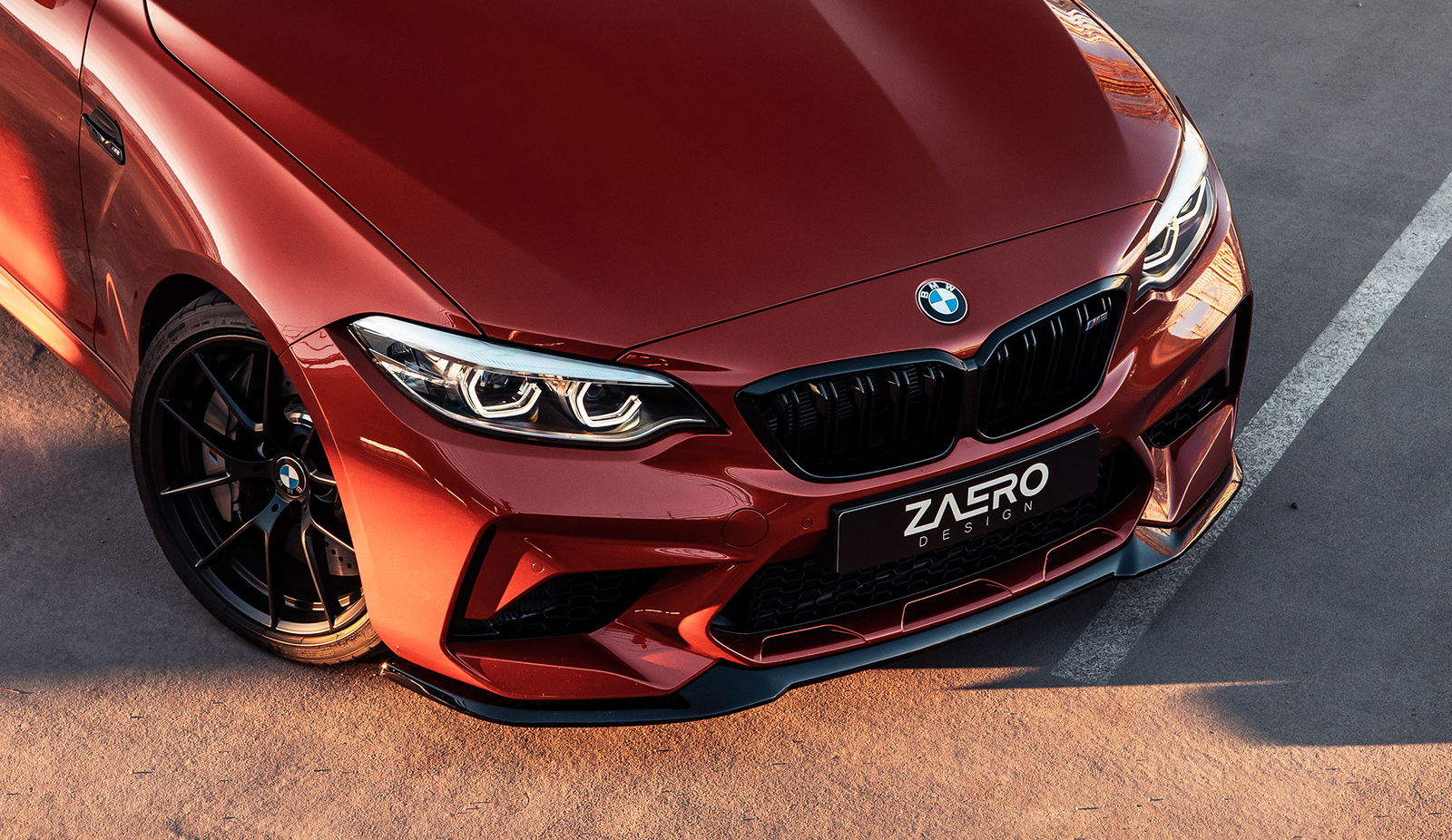 Zaero Design EVO-S Front Lip/Splitter for BMW M2 / M2 Competition F87 (LCI) 2018+