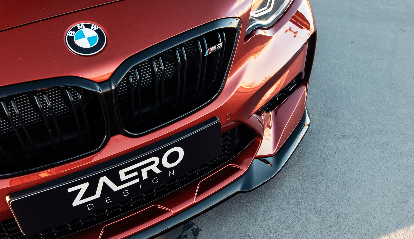 Zaero Design EVO-S Front Lip/Splitter for BMW M2 / M2 Competition F87 (LCI) 2018+