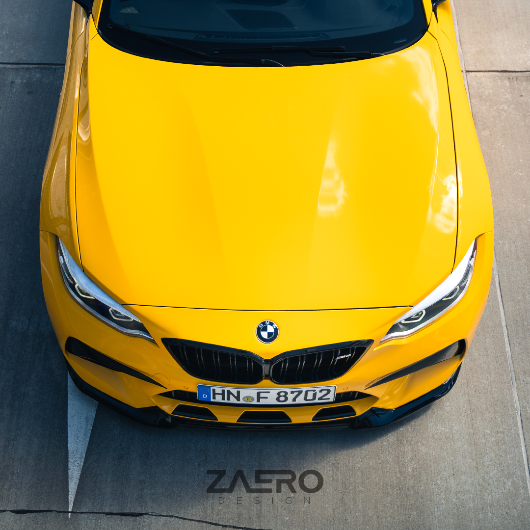 Zaero Design EVO-S Front Lip/Splitter for BMW M2 / M2 Competition F87 (LCI) 2018+