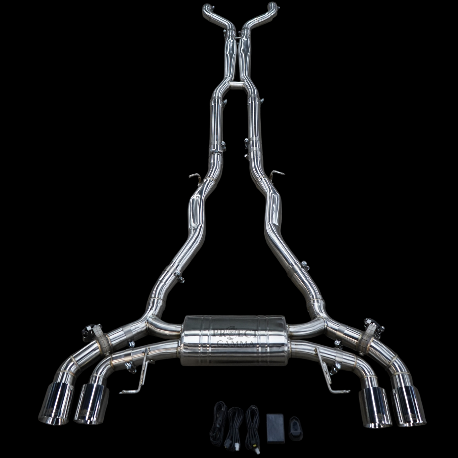 ProjectGamma BMW M8 F91 / F92 / F93 Stainless Steel Valved Catback Exhaust System