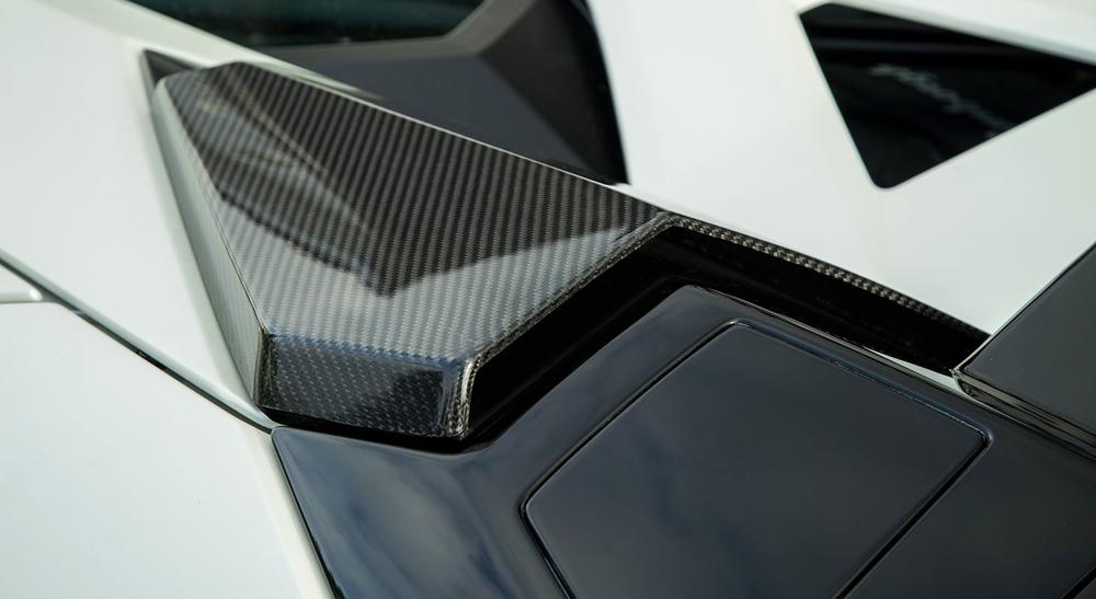 NOVITEC Lamborghini Aventador SV Roadster | Lamborghini Aventador/Roadster | Roof Air Intake Scoop - Visible Matte Carbon