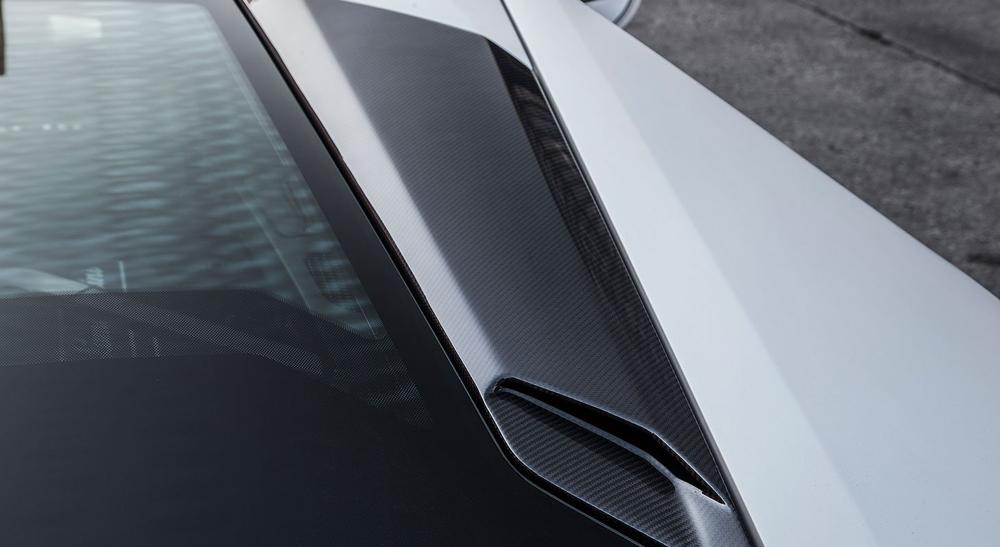 NOVITEC Lamborghini Huracan/EVO/RWD | Roof Air Intake Scoop Only for Cars with Glass-Engine Bonnet - Ready For Painting