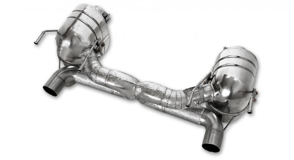 Ferrari 458 Speciale/Aperta | Power Optimised Exhaust System without Flap-Regulation - Stainless Steel
