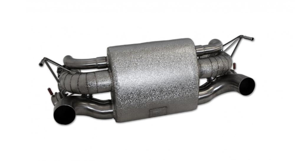 Ferrari 488 Spider/GTB | Power Optimised Exhaust System with Flap-Regulation - Gold Plated Inconel