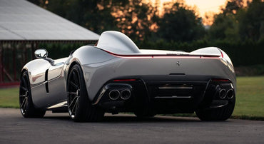 NOVITEC Ferrari Monza SP1/SP2 | Power Optimised Exhaust System with Flap-Regulation - Gold Plated Inconel