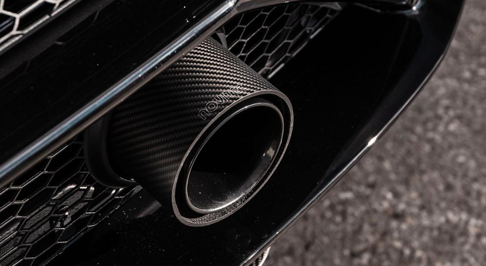 NOVITEC Lamborghini Huracan EVO/Spyder/RWD | Carbon Tailpipes - Visible Carbon
