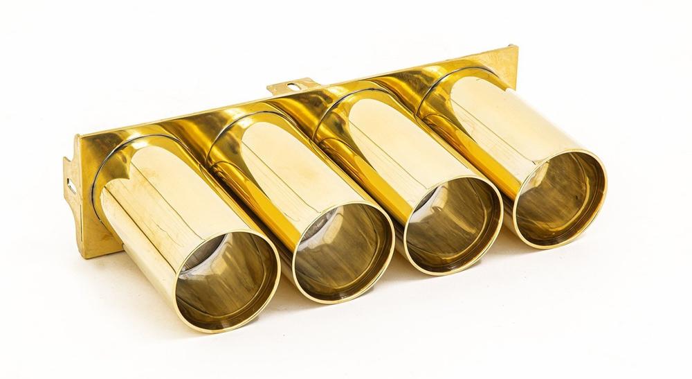 NOVITEC McLaren 765LT | Tailpipes - Gold Plated Inconel
