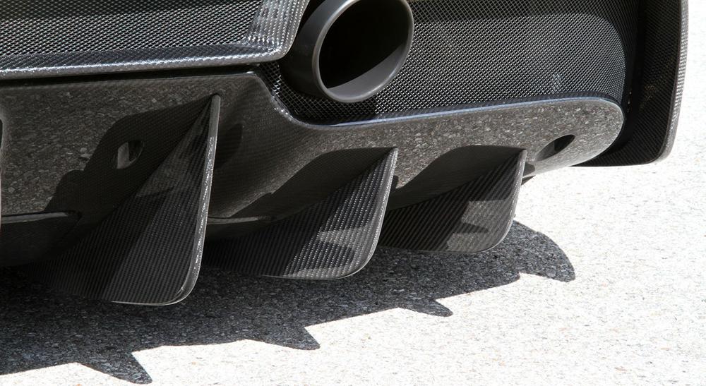 NOVITEC Ferrari 488 Spider/GTB | Diffusor Fins - Visible Carbon
