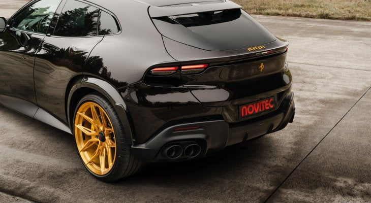 NOVITEC Ferrari Purosangue | Stainless Steel Tailpipes