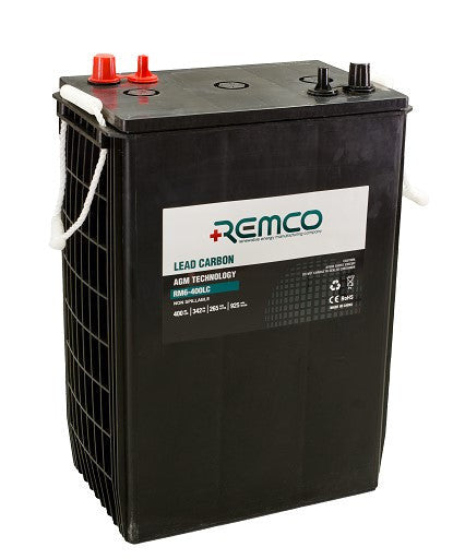 Remco RM6-400LC 6V 400Ah Lead Carbon AGM Deep Cycle Battery - Image 1