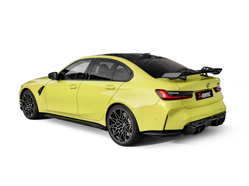 Akrapovic BMW G80 G81 M3 / G82 M4 (Including CSL) Slip-On Line Exhaust with Octagonal Design Carbon Tail