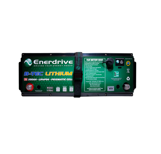 Enerdrive B-TEC Gen2 LiFePO4 Leisure Battery - 12V 200Ah - Image 2
