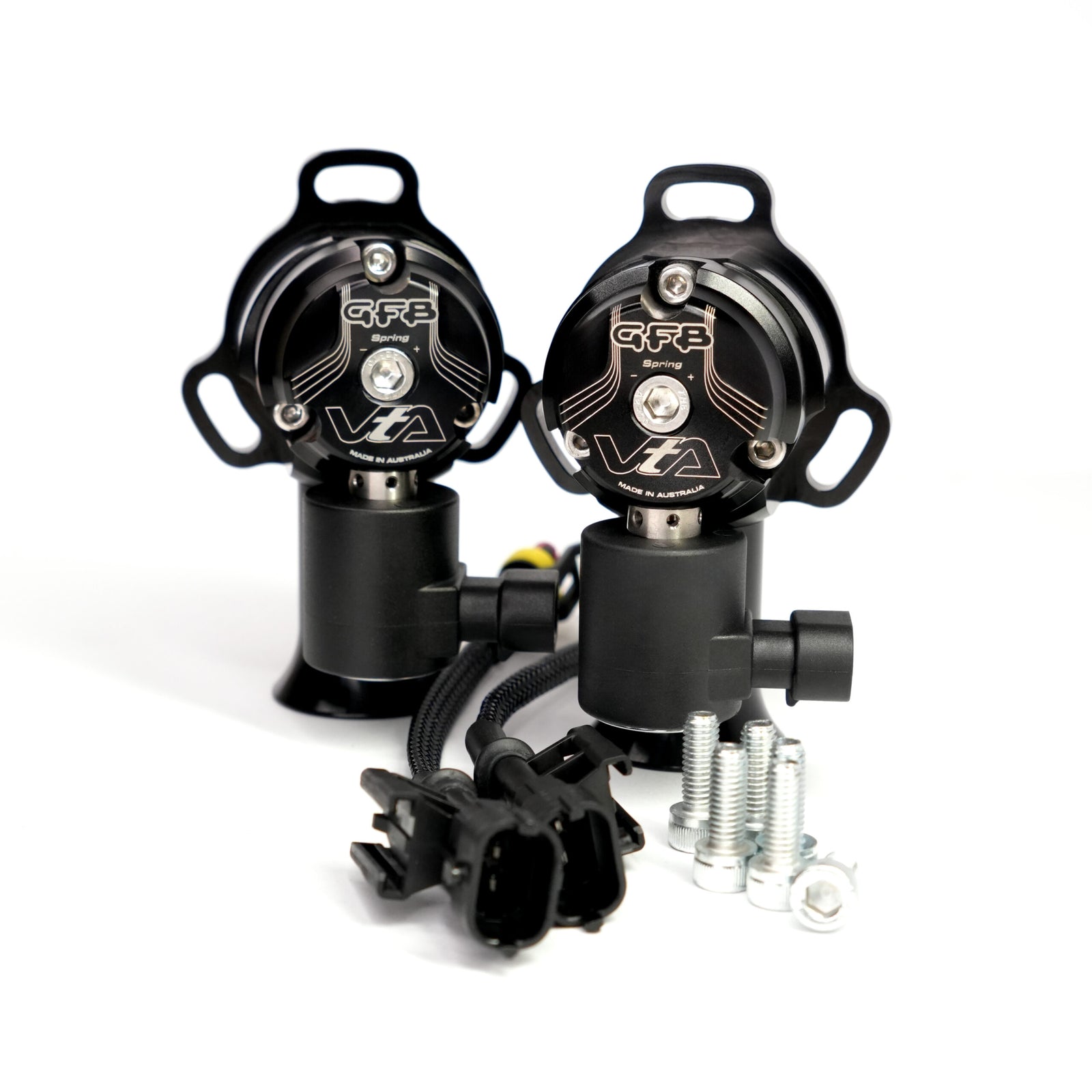 GFB VTA with Solenoid & Trumpet-Alfa Romeo Giulia & Stelvio Quadrifoglio V6 models x2 Valves Included (T9416-2)