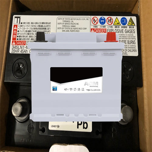 Delkor LN1 Hybrid Auxiliary AGM Battery - 12V 520CCA - Image 2