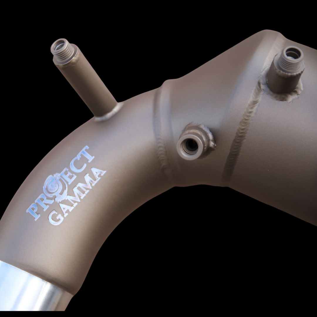 ProjectGamma Porsche 992 3.0L Stainless Steel Downpipe