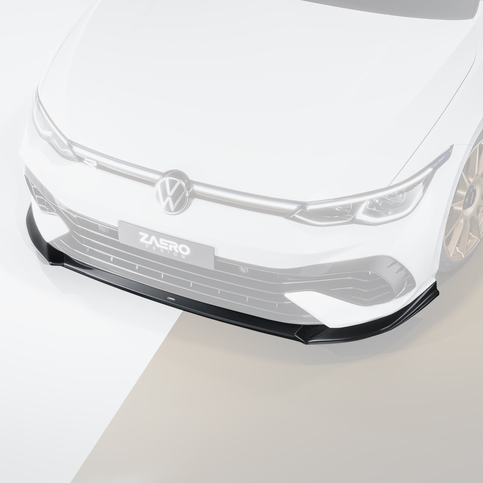 Zaero Design EVO-1 Front Lip for Volkswagen Golf R MK8 2021-2024