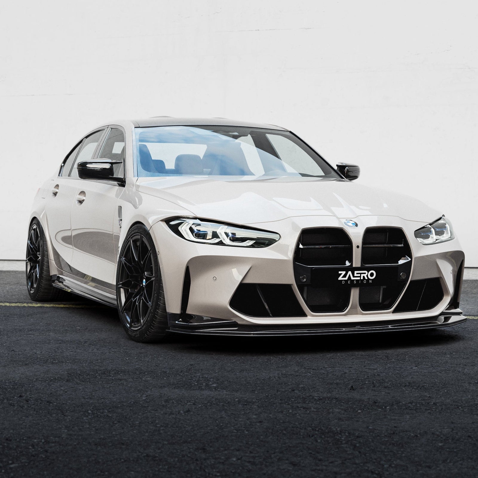 Zaero Design EVO-S Front Lip for BMW M3 G80 G81 / M4 G82 G83 2021+