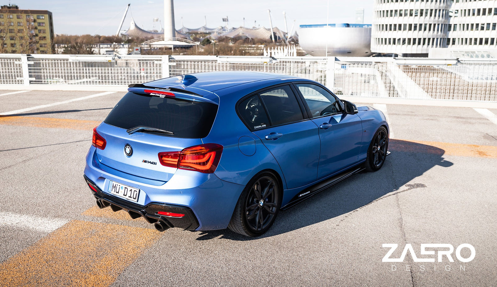Zaero Design EVO-1 Side Splitter for BMW 1 Series F20 2012-2019 / 2 Series F22 2014-2021