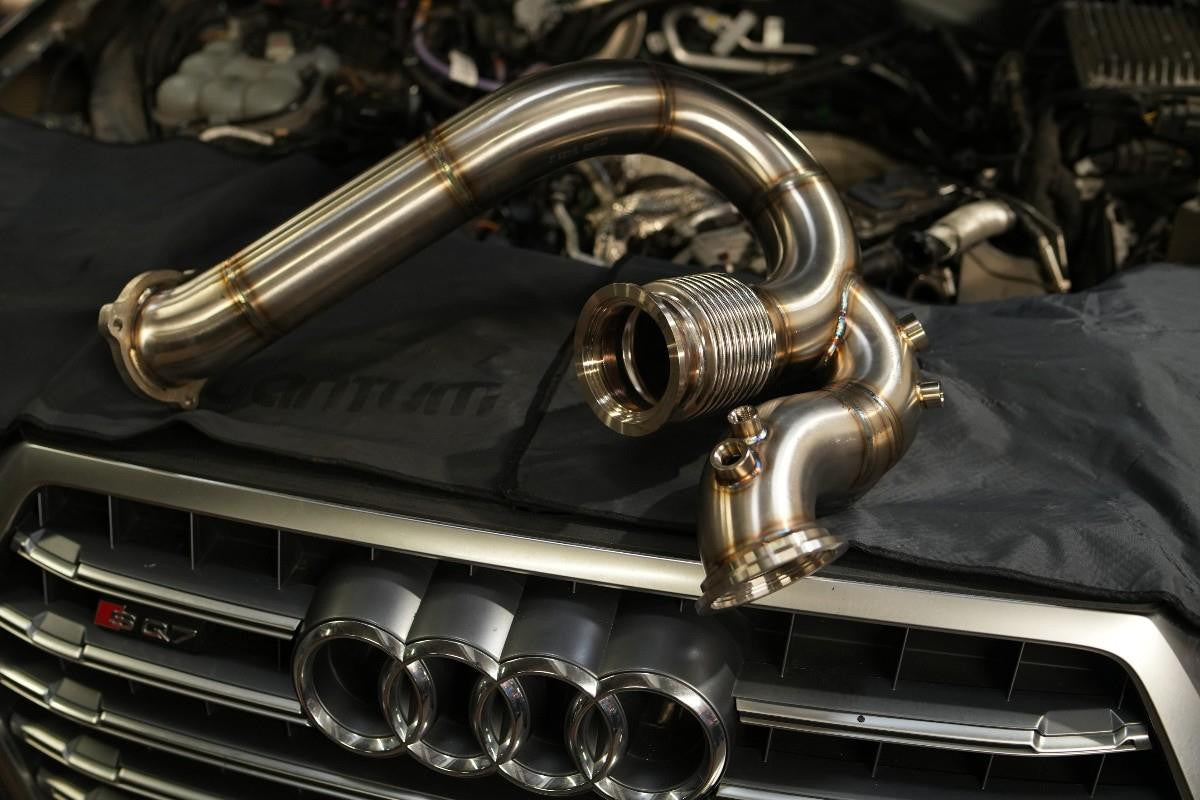 VW Touareg (CR7) / Audi SQ7 & SQ8 (4M) 4.0 TDI V8 DPF Delete Downpipe