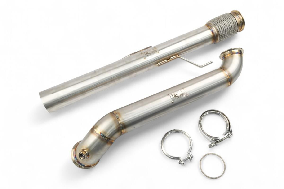 Amarok V6 3.0 TDI 3.5" DPF / Cat Delete Race Downpipe - FOR CUSTOM EXHAUSTS ONLY