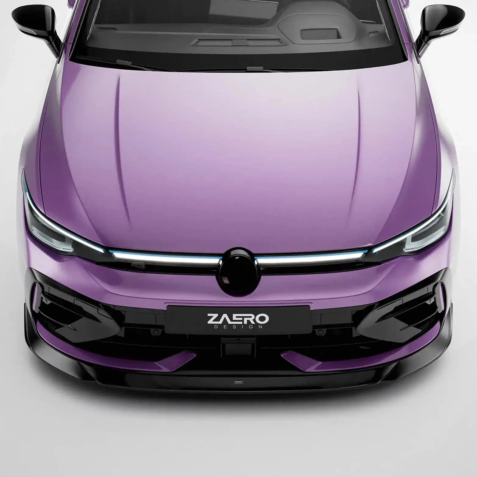 Zaero Design EVO-1 Front Lip for Volkswagen Golf R MK8.5 2025+