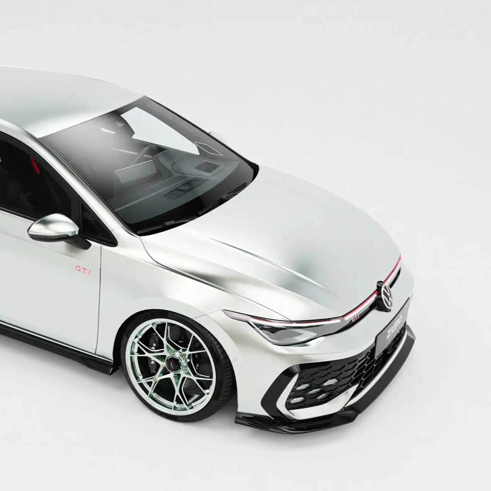 Zaero Design EVO-1 Front Lip for Volkswagen Golf GTI MK8.5 2025+