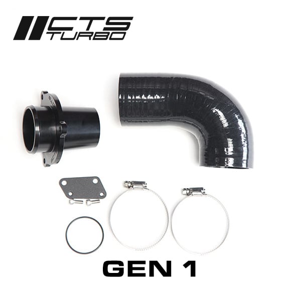 CTS Turbo CAST Turbo Muffler Delete - Gen1 2.0T TSI (EA888.1)
