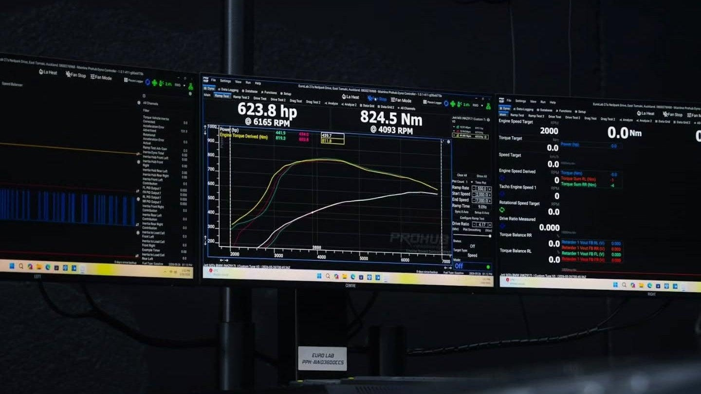 EuroLab Custom Dyno Tune | BMW N54 Twin-Turbo | 135i 335i 535i 1M Z4