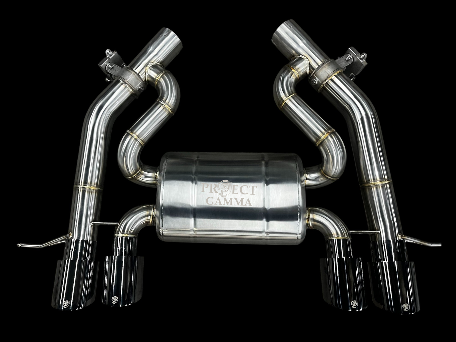 ProjectGamma BMW M3/M4 G80 G82 G83 S58 Stainless Steel Valved Axle-Back Exhaust System