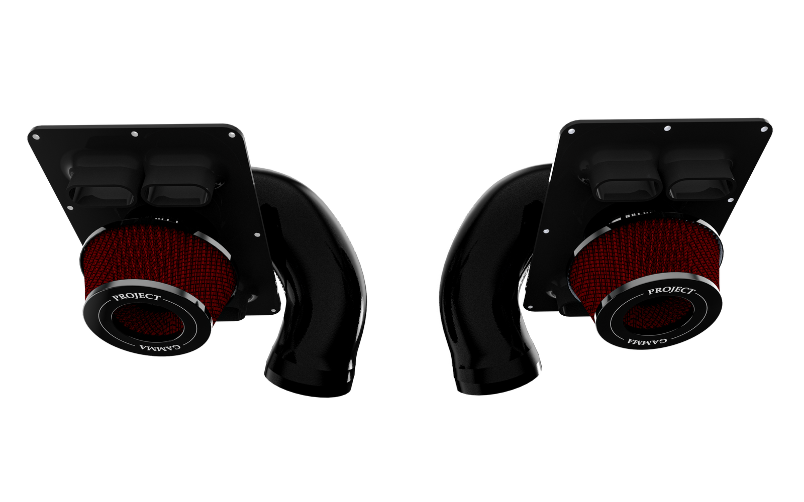 ProjectGamma Black Silicone Intake System for McLaren 540C / 570S / 570GT / 600LT