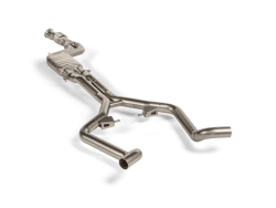 Akrapovic Evolution Link Pipe Set (Titanium) for Mercedes AMG C63S E Performance (W206/S206)