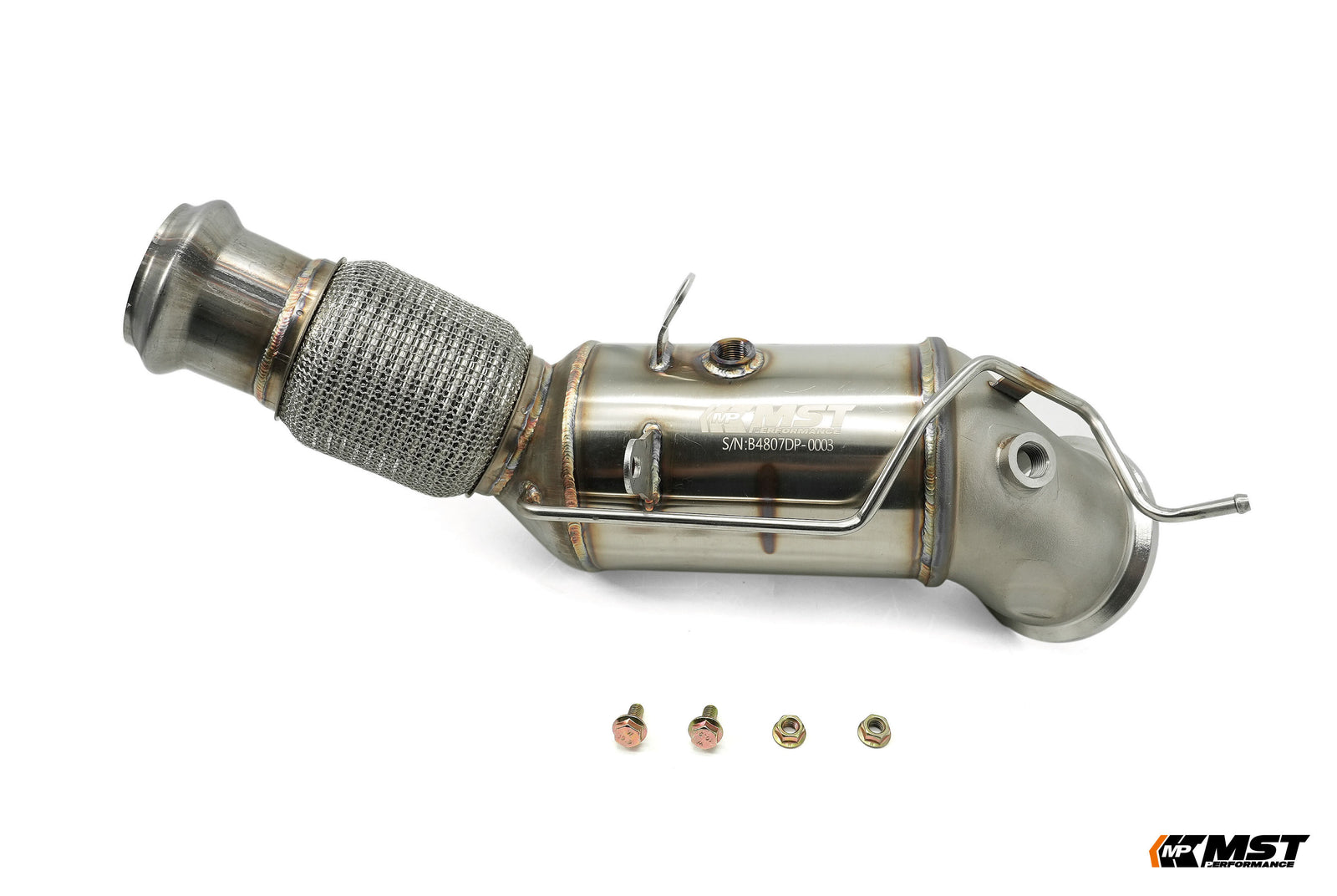 MST Catted Downpipe For BMW G20/G21 B48 2.0 OPF/GPF (BW-4807DP)